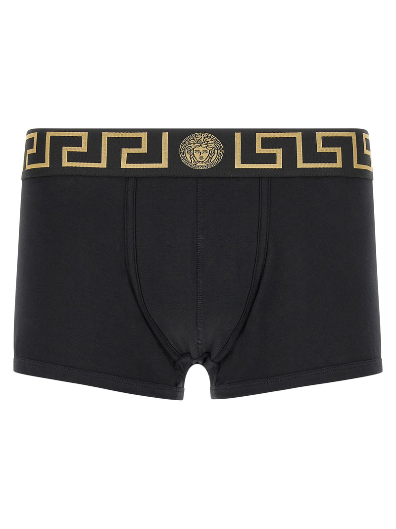 Versace Black Cotton Boxers
