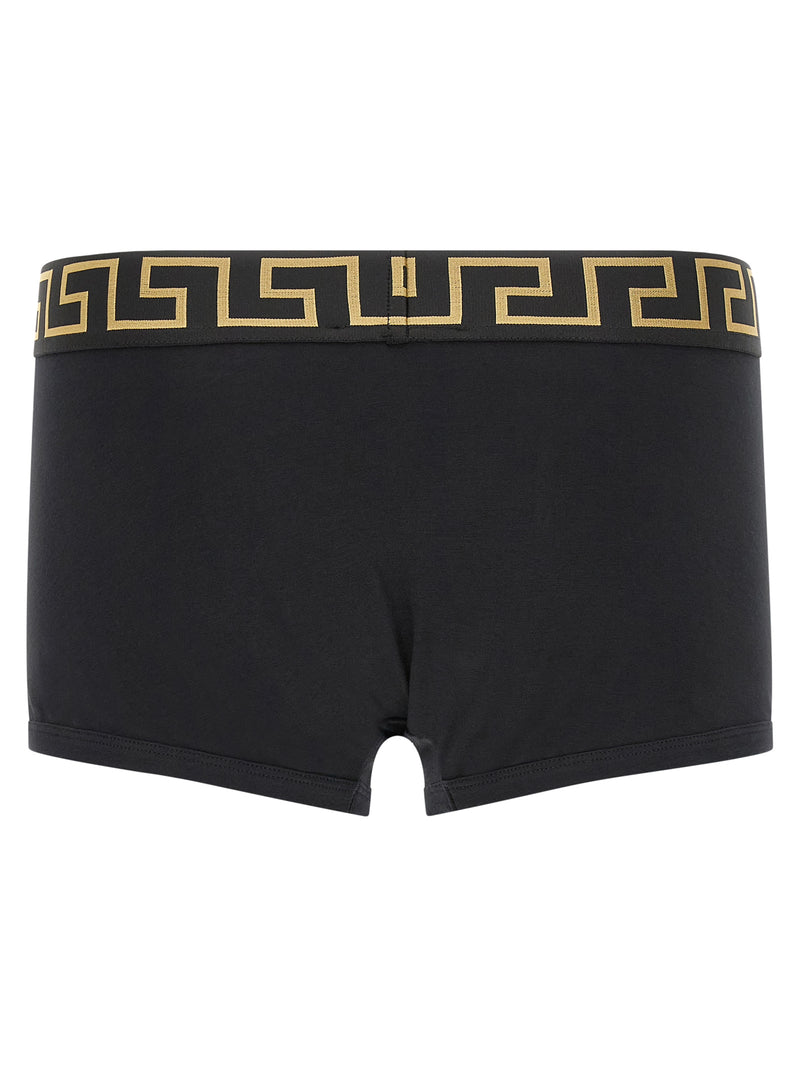 Versace Black Cotton Boxers