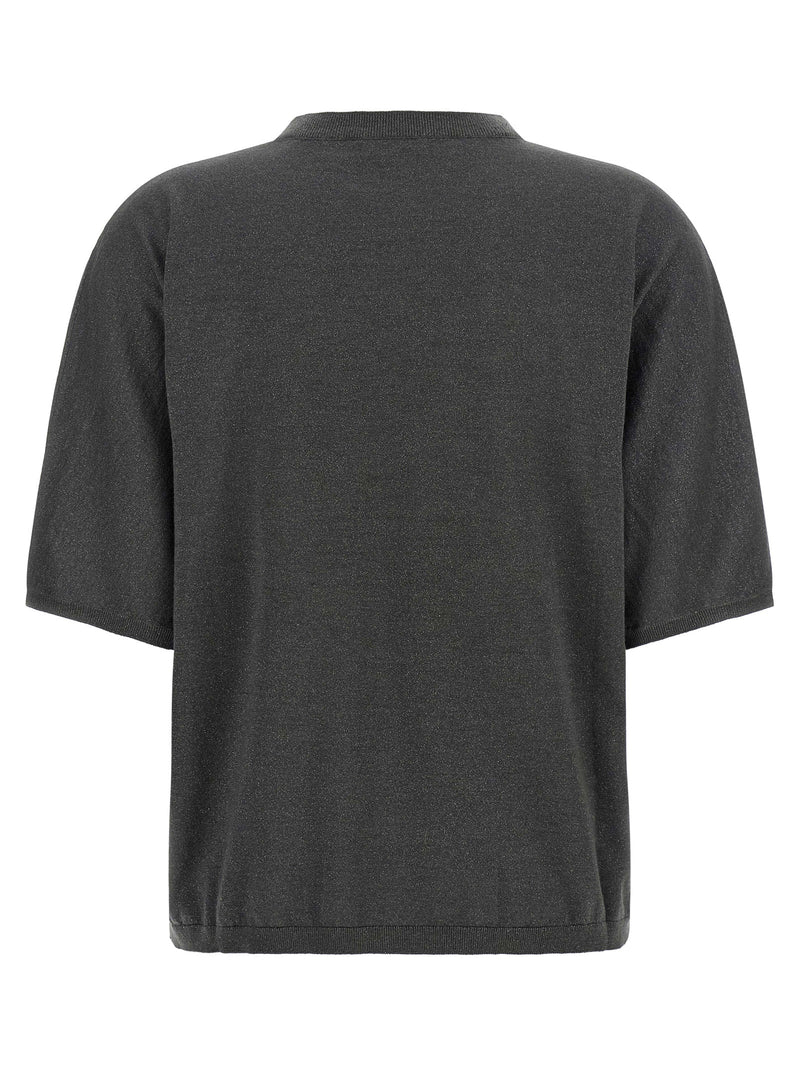Brunello Cucinelli Gray Cashmere Cardigan