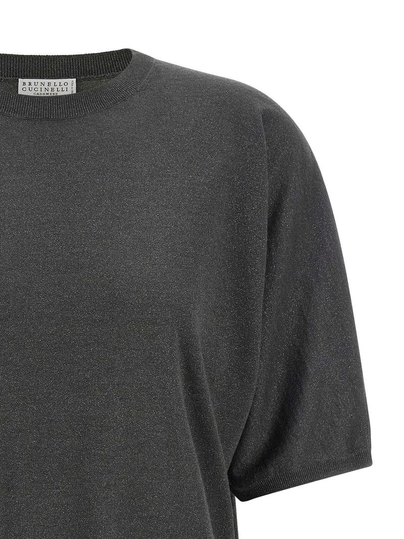 Brunello Cucinelli Gray Cashmere Cardigan