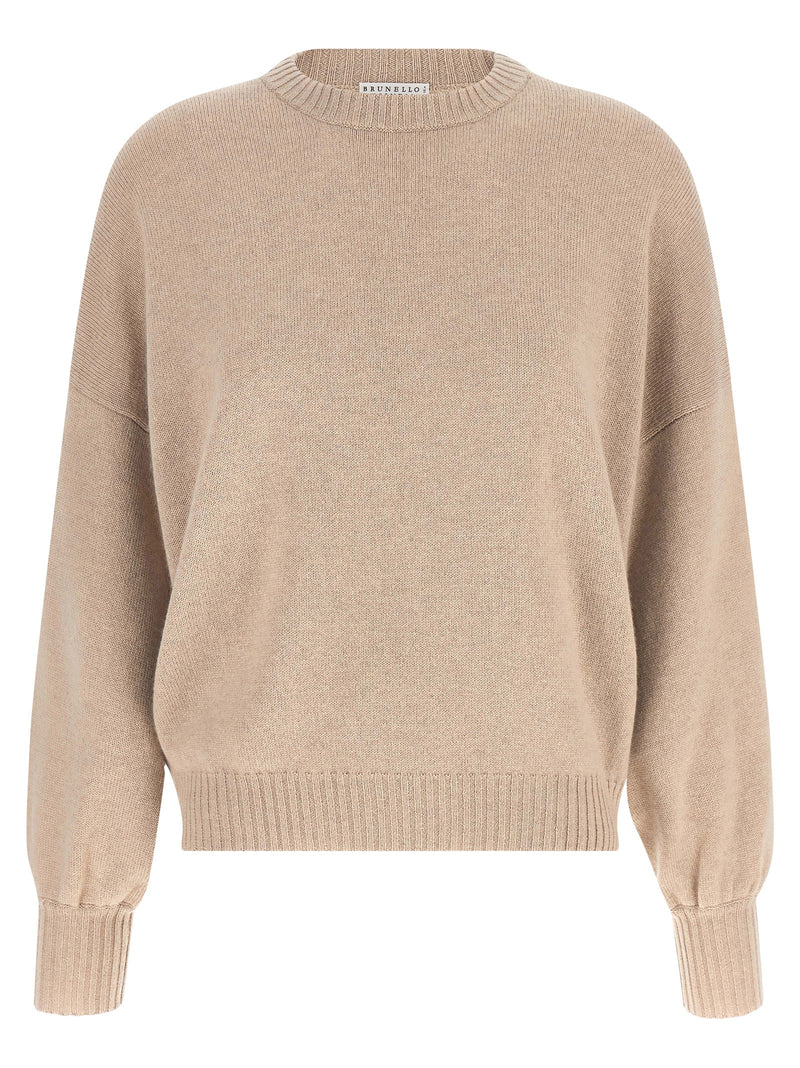 Brunello Cucinelli Beige Cashmere Cardigan