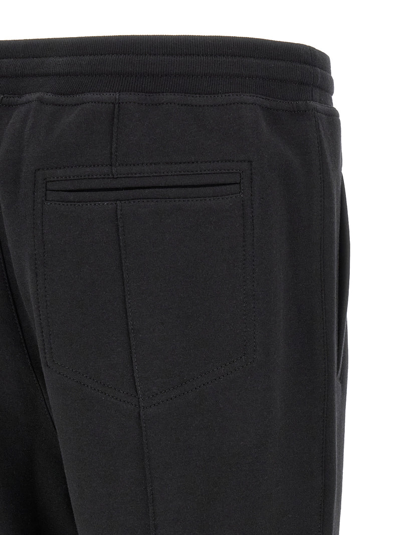 Brunello Cucinelli Black Cotton Joggers (Workout Pants)