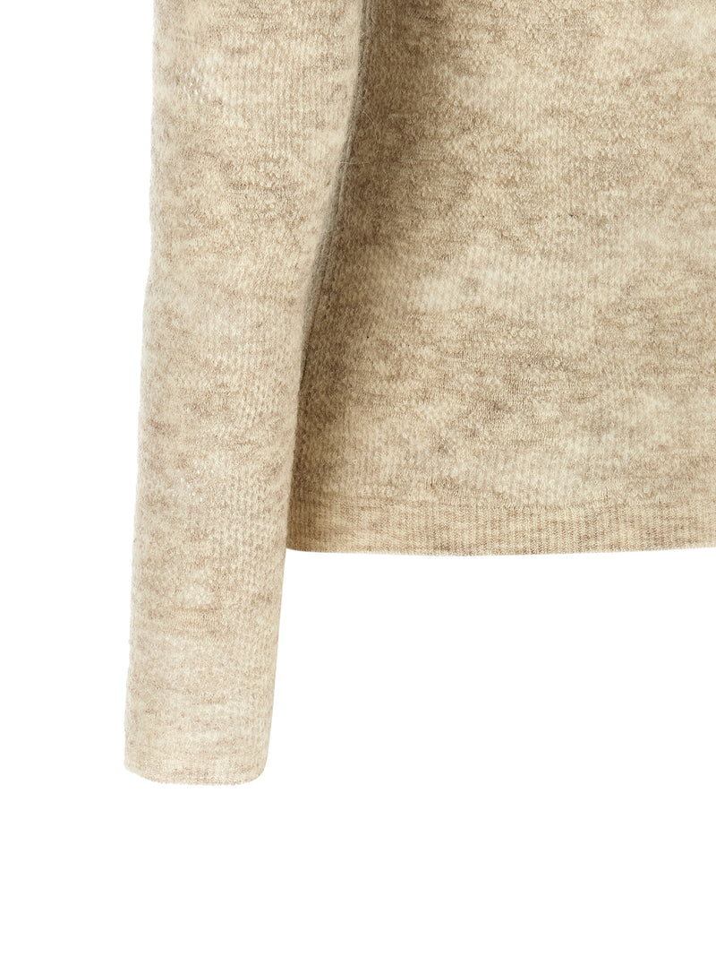 Brunello Cucinelli Beige Silk Cardigan