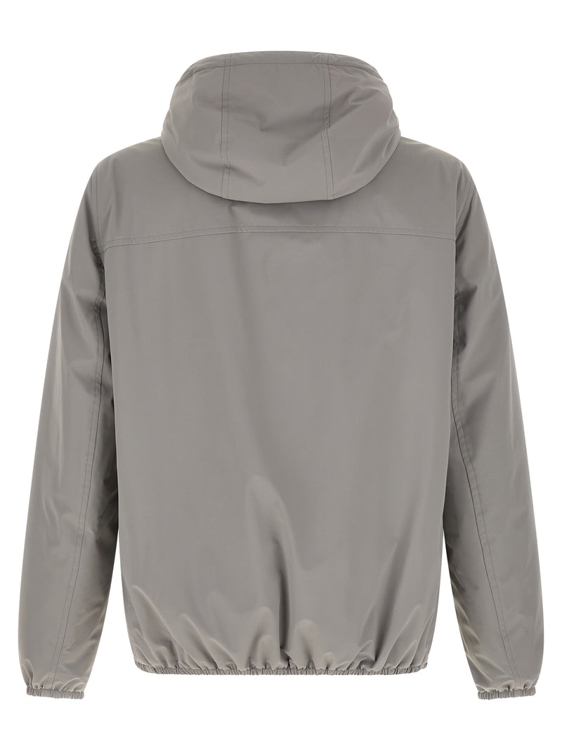 Brunello Cucinelli Gray Polyamide Shell Jacket