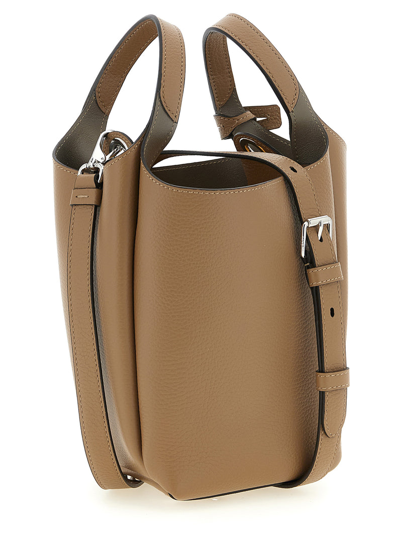 Tod's Brown Calfskin Handbag