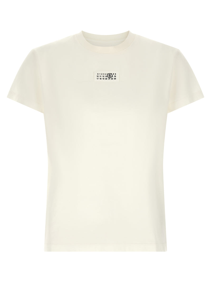 MM6 Maison Margiela White Cotton T-Shirt