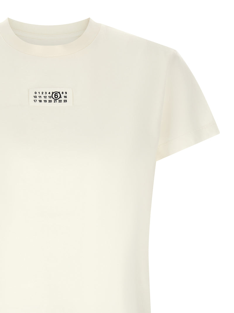 MM6 Maison Margiela White Cotton T-Shirt