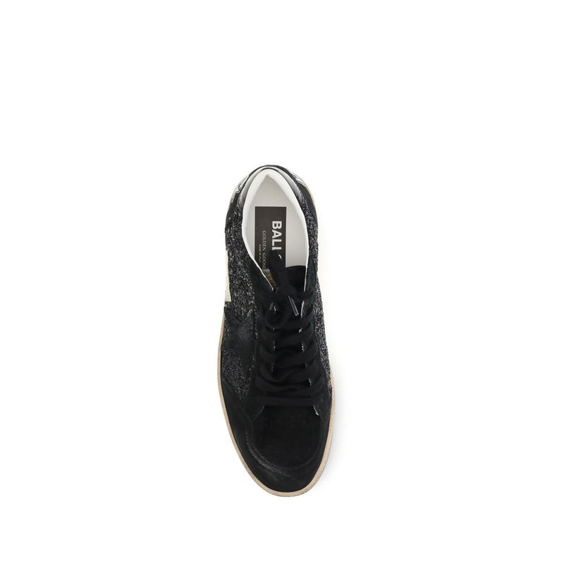 Golden Goose Black Calf Leather Bos Taurus Low Top Sneakers