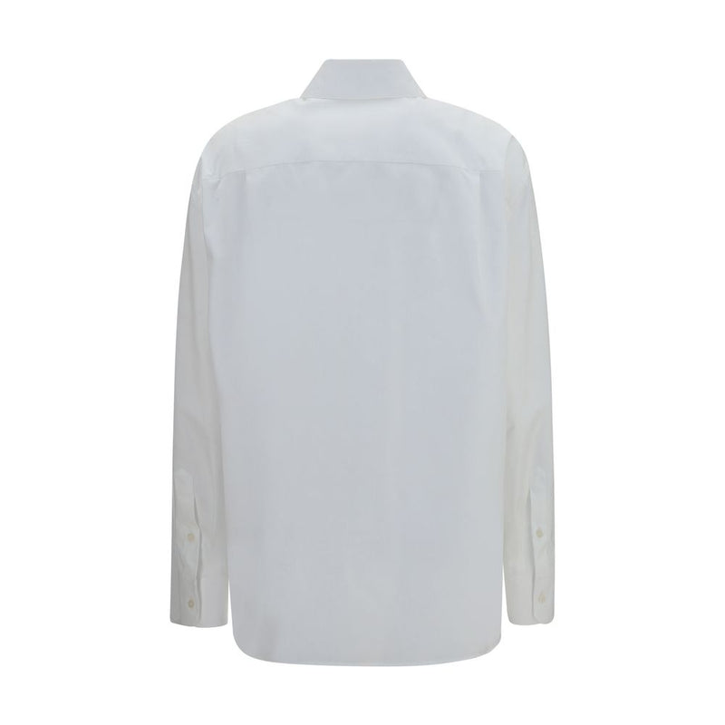 Dolce & Gabbana White Cotton Dress Shirt
