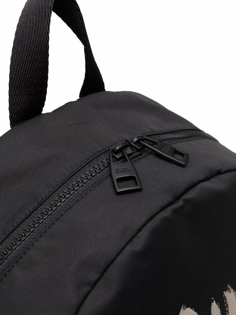 Alexander McQueen Graffiti Metropolitan Backpack | Urbalenti | Urbalenti... | Urbalenti™ NYC