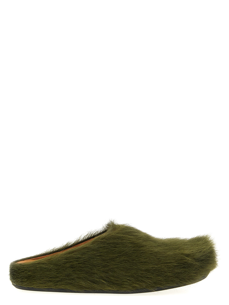Marni Bicolor Calfskin Mules