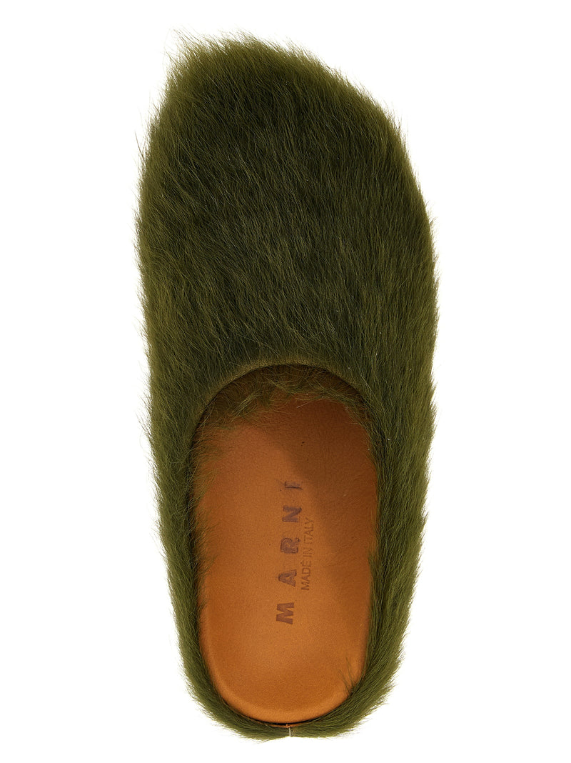 Marni Bicolor Calfskin Mules