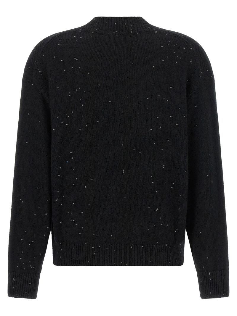 Brunello Cucinelli Black Cashmere Cardigan
