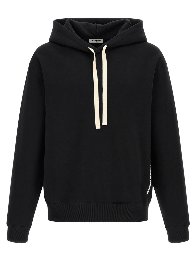 Jil Sander Black Cotton Sweatshirt