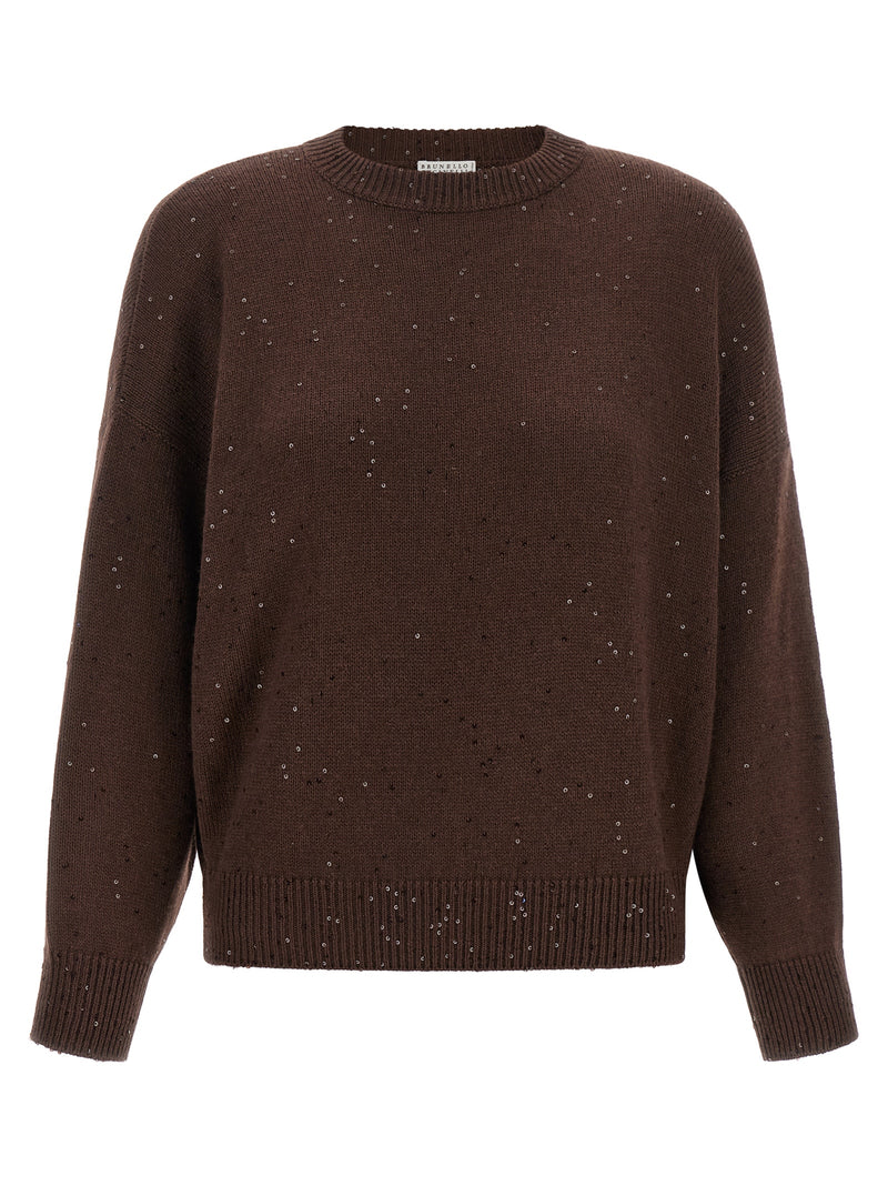 Brunello Cucinelli Brown Cashmere Cardigan