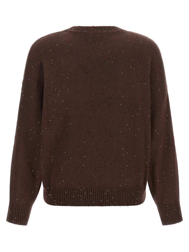 Brunello Cucinelli Brown Cashmere Cardigan