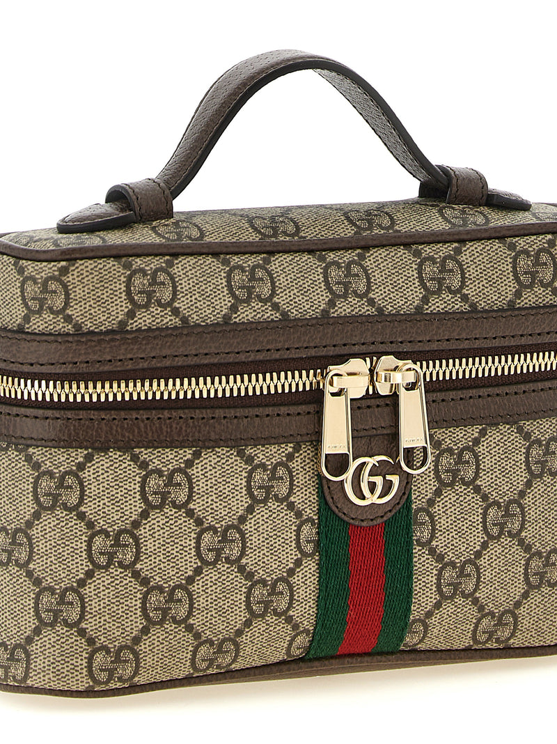 Gucci Beige Polyethylene Crossbody Bag