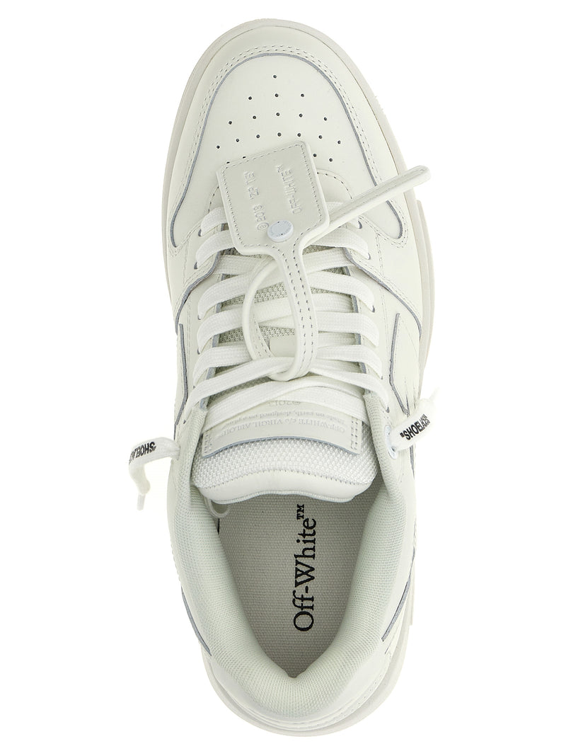 Off-White White Calfskin Low Top Sneakers
