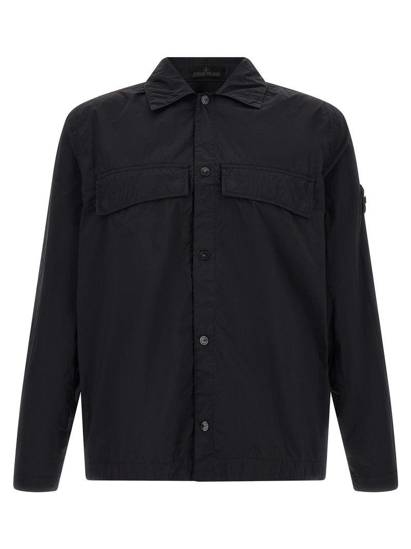 Stone Island Black Polyamide Blouse