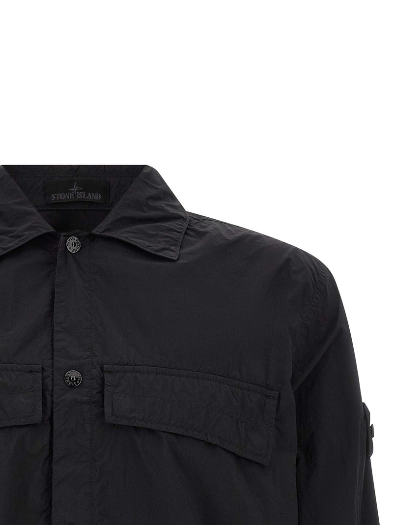 Stone Island Black Polyamide Blouse
