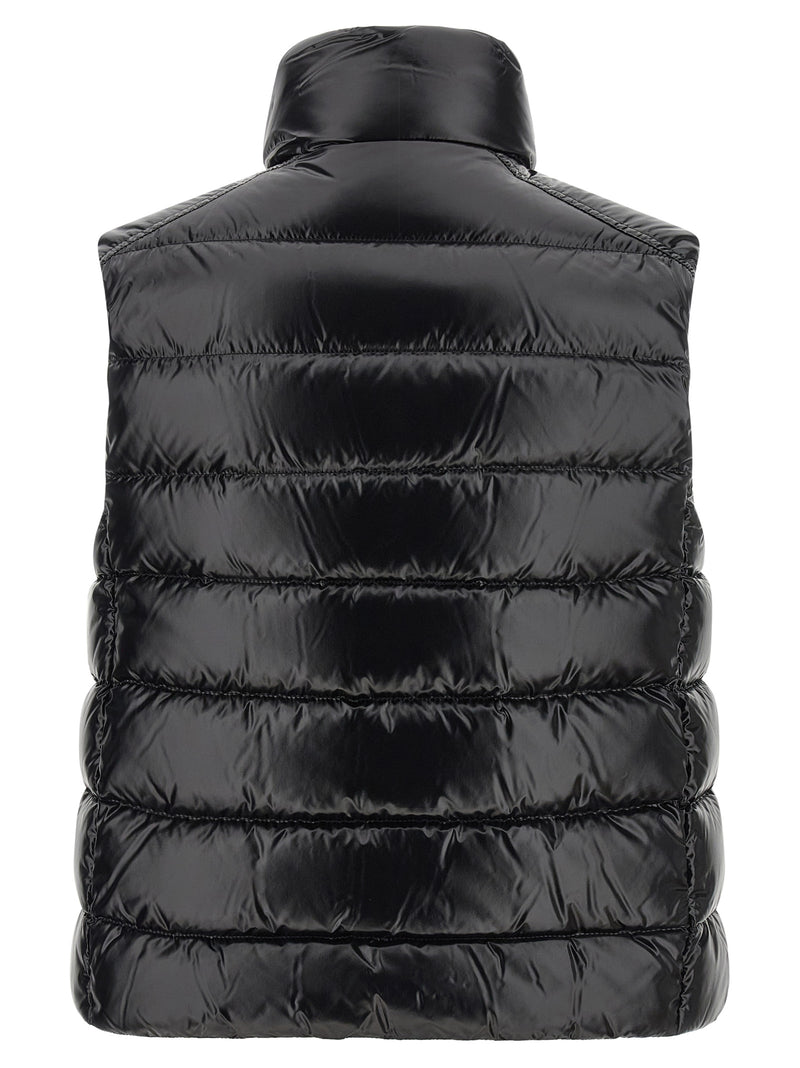 Moncler Black Polyamide Sleeveless Jacket