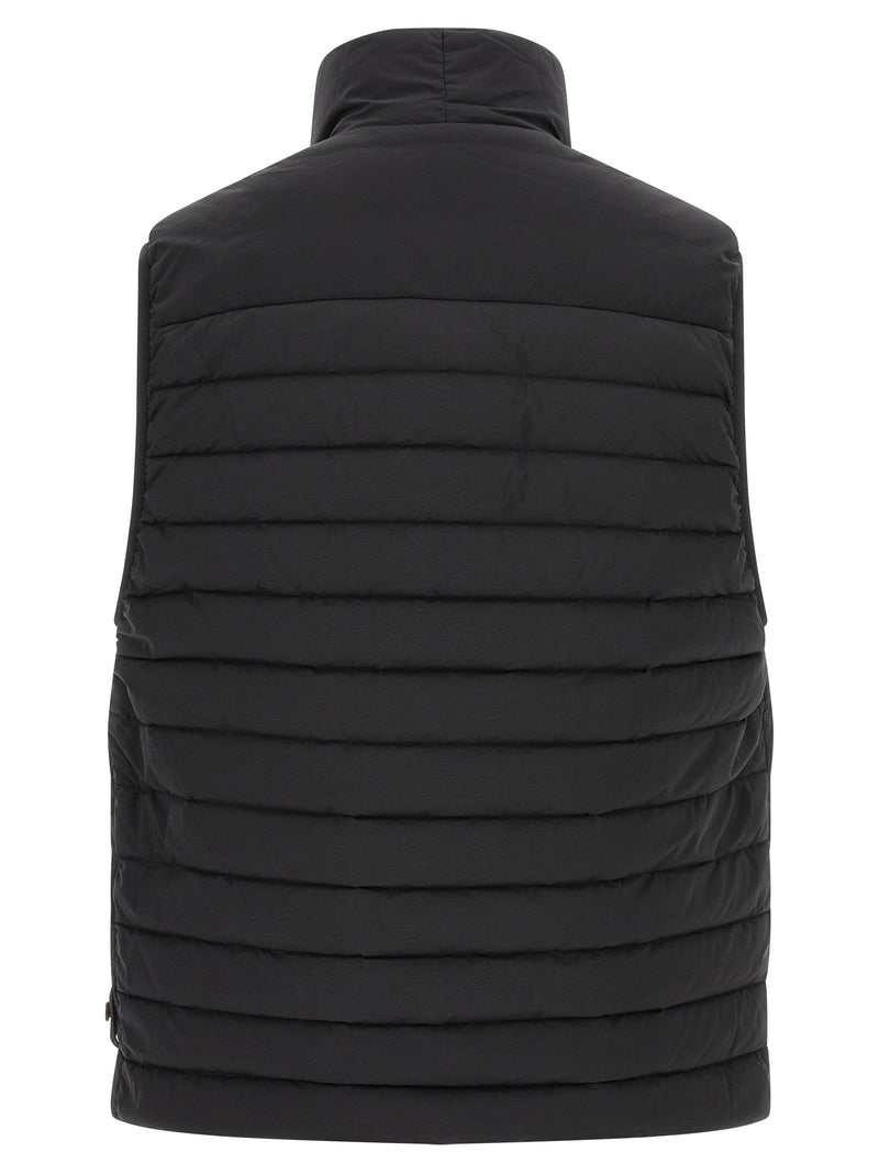 Stone Island Black Polyamide Sleeveless Jacket