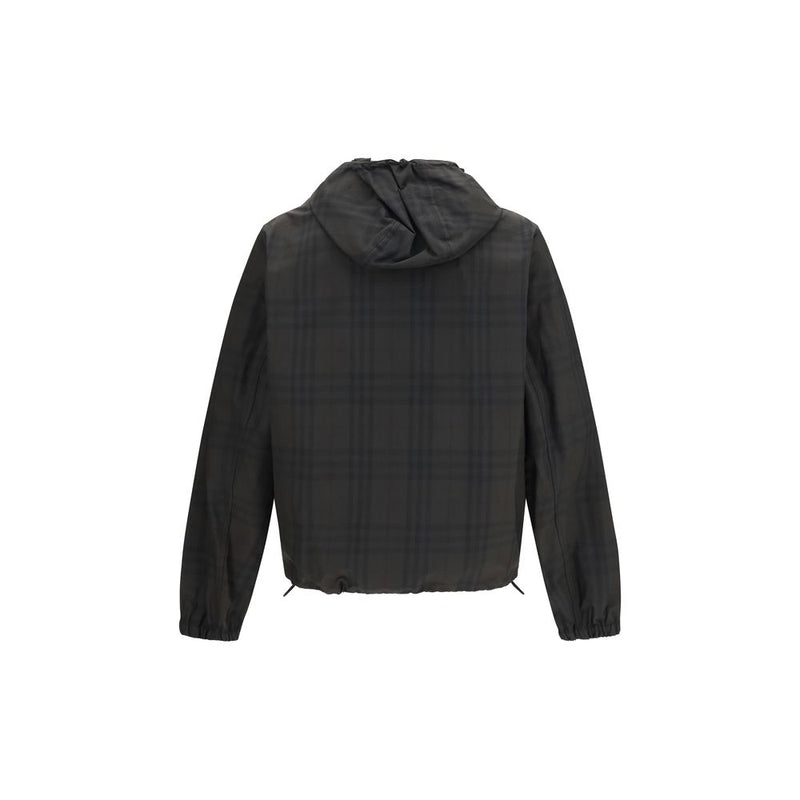 Burberry Brown Cotton Shell Jacket