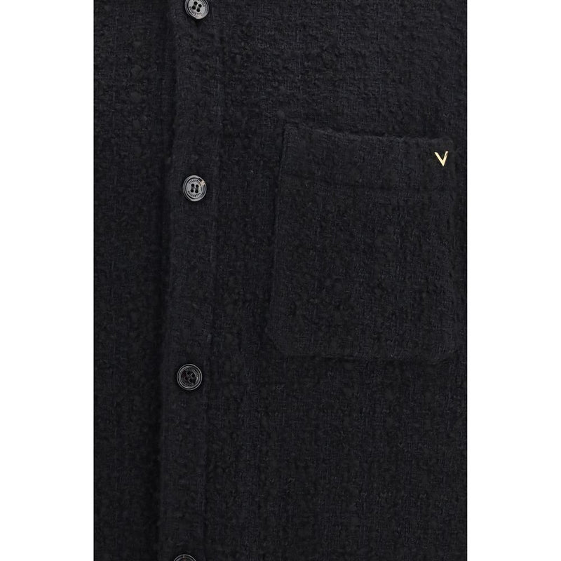 Valentino Garavani Black Cotton Jacket