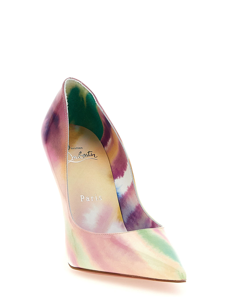 Christian Louboutin Multicolor Calfskin High Heel Pumps