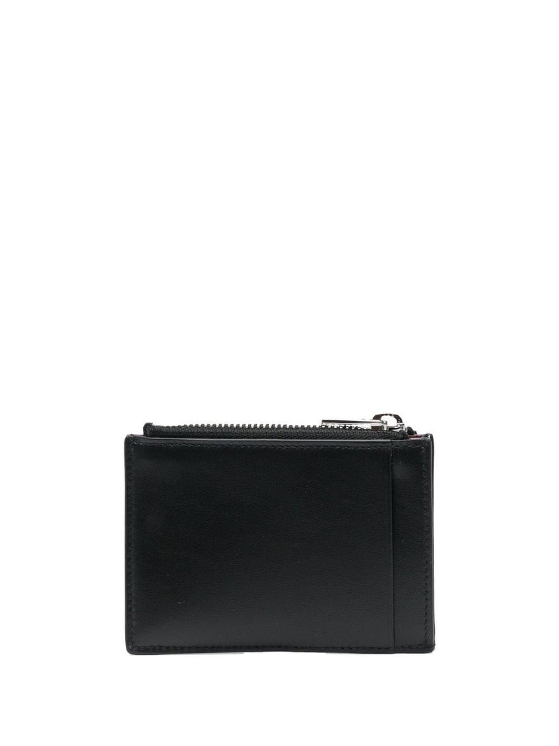 Alexander McQueen logo print cardholder | Urbalenti™ NYC