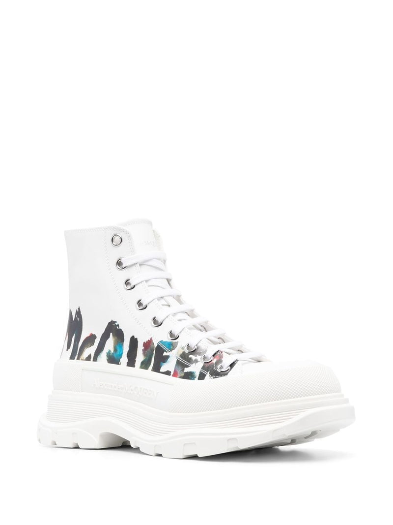 Alexander McQueen Tread Slick high-top Sneakers | Urbalenti | Urbalenti™... | Urbalenti™ NYC