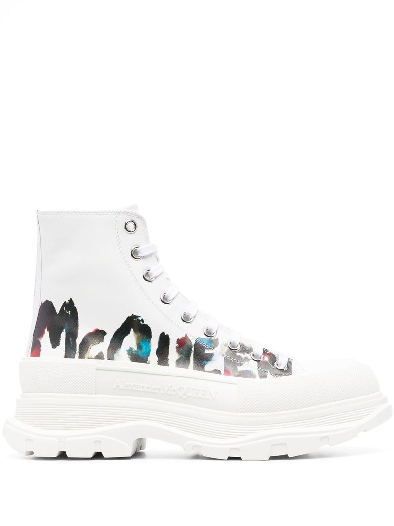 Alexander McQueen Tread Slick high-top Sneakers | Urbalenti | Urbalenti™... | Urbalenti™ NYC