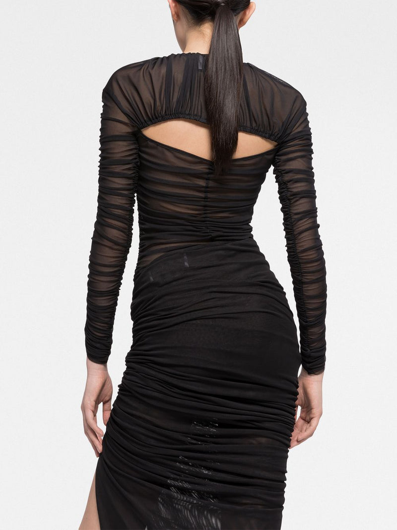 Az Factory By Ester Manas Az Factory By Ester Manas Cut-out mesh top