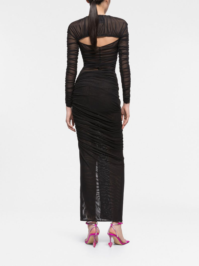 Az Factory By Ester Manas Az Factory By Ester Manas Cut-out mesh top