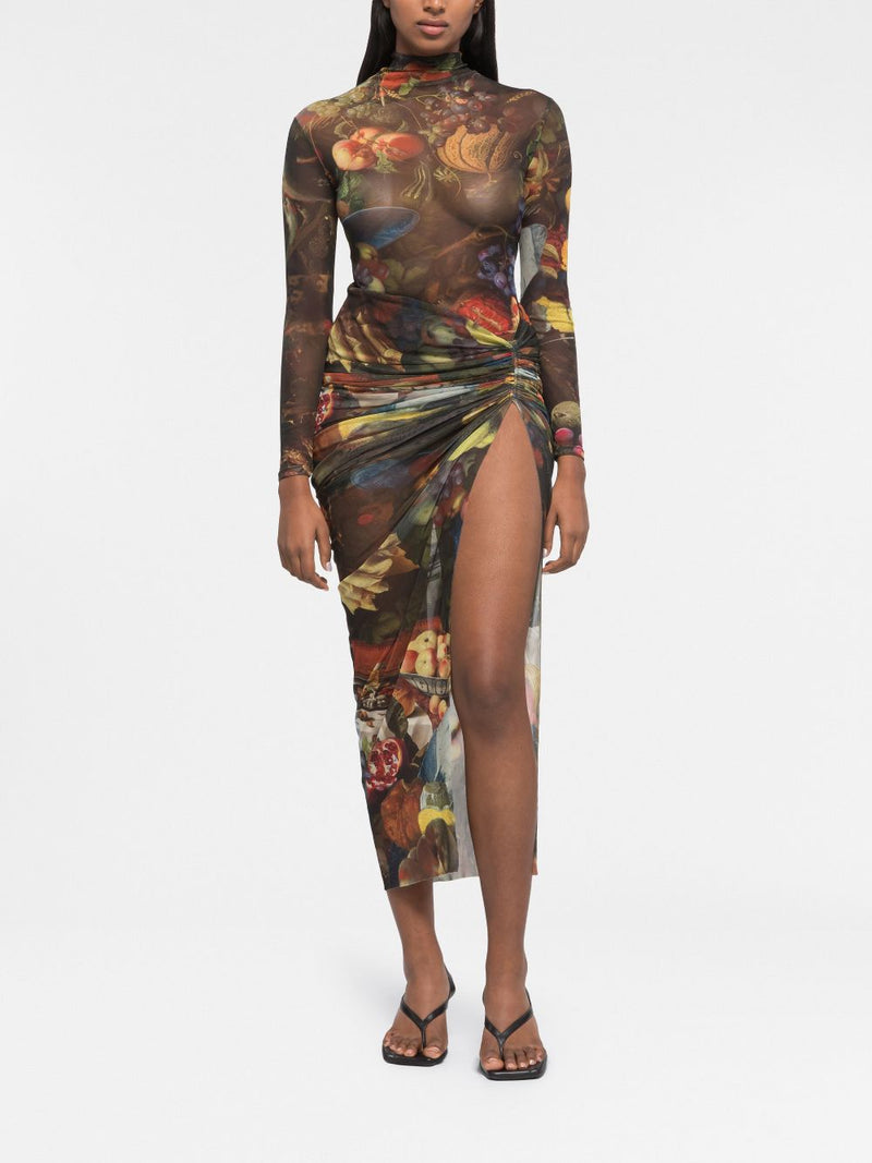 Az Factory By Ester Manas Az Factory By Ester Manas Side slit long skirt