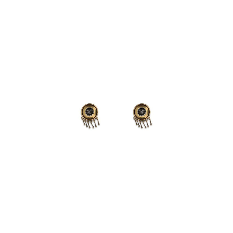Versace Gold Brass Earrings
