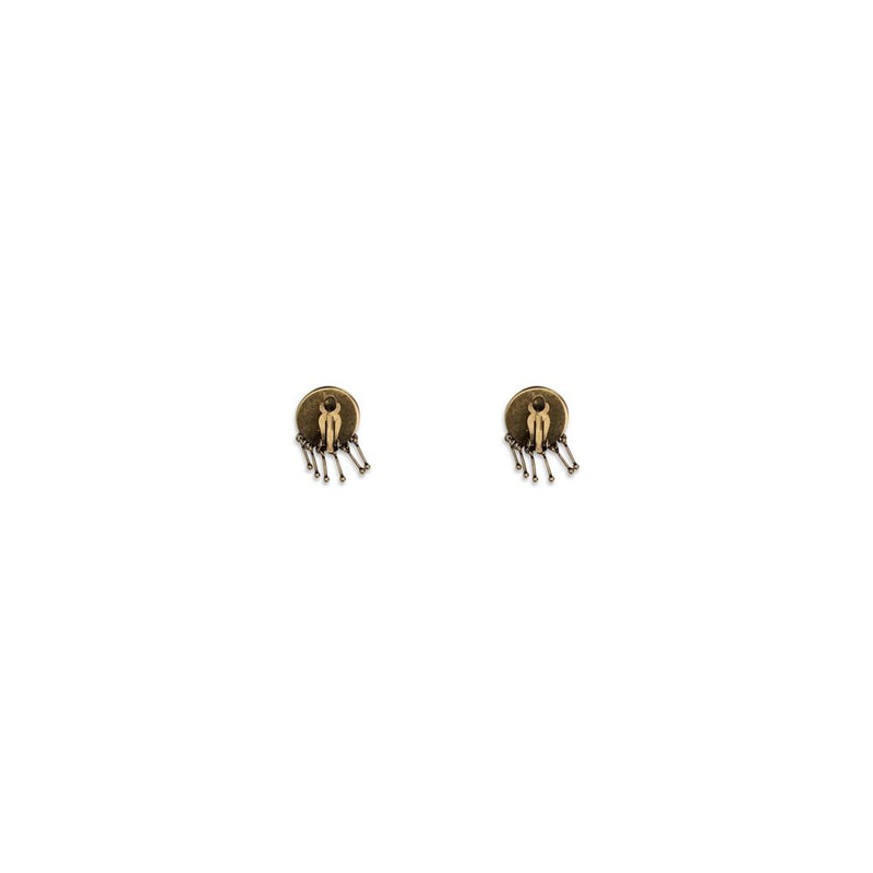 Versace Gold Brass Earrings
