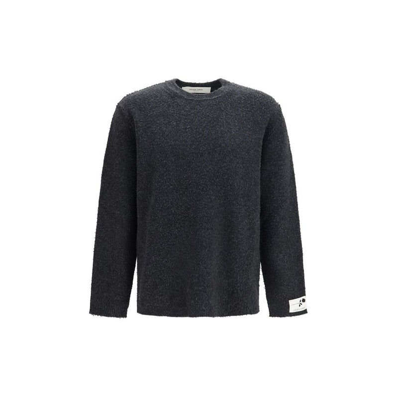 Golden Goose Gray Wool Oves Aries Sweatshirt