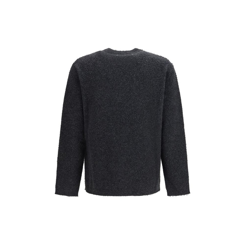 Golden Goose Gray Wool Oves Aries Sweatshirt