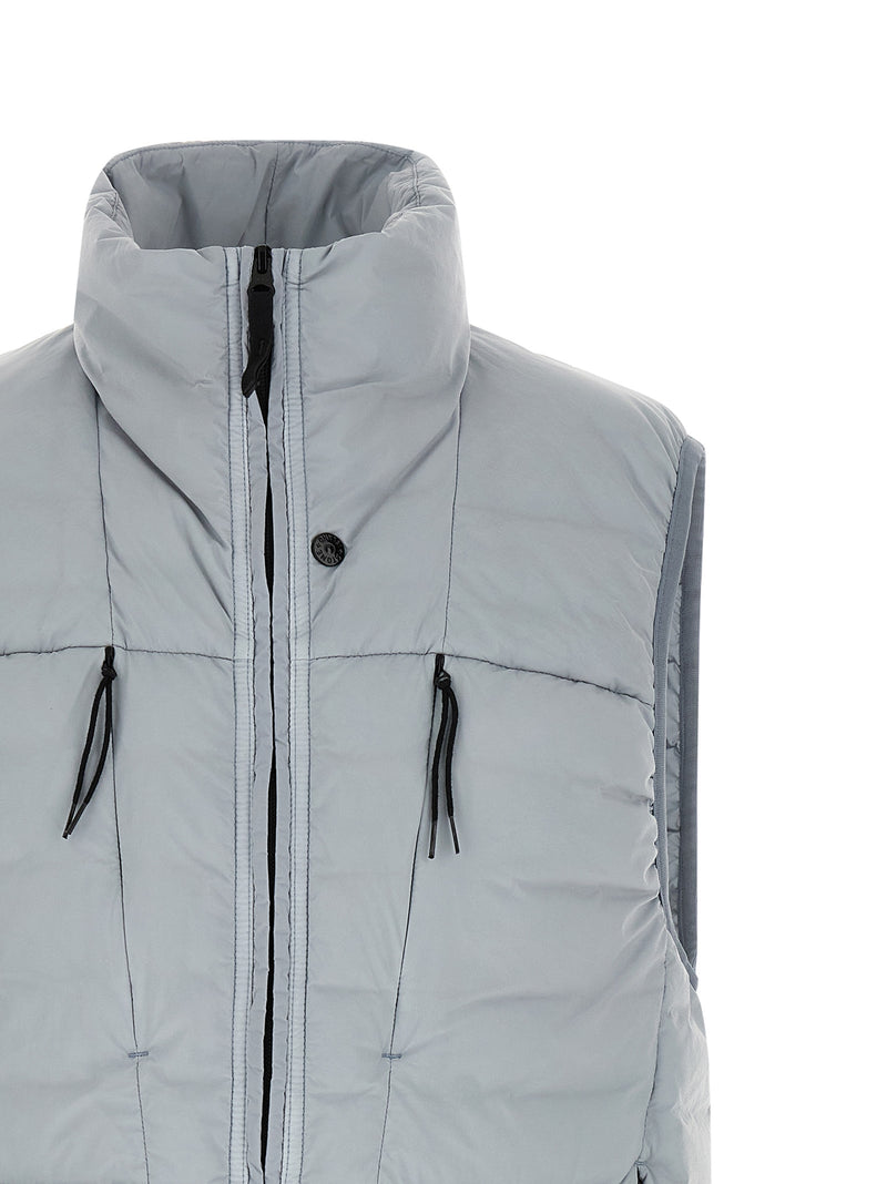 Stone Island Gray Polyamide Sleeveless Jacket