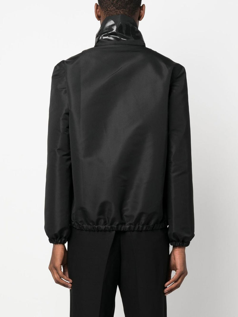 Alexander McQueen Graffiti-print zip-up Jacket | Urbalenti™ NYC