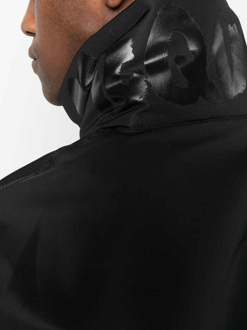 Alexander McQueen Graffiti-print zip-up Jacket | Urbalenti™ NYC