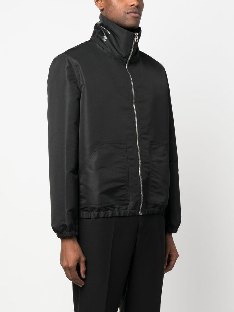 Alexander McQueen Graffiti-print zip-up Jacket | Urbalenti™ NYC