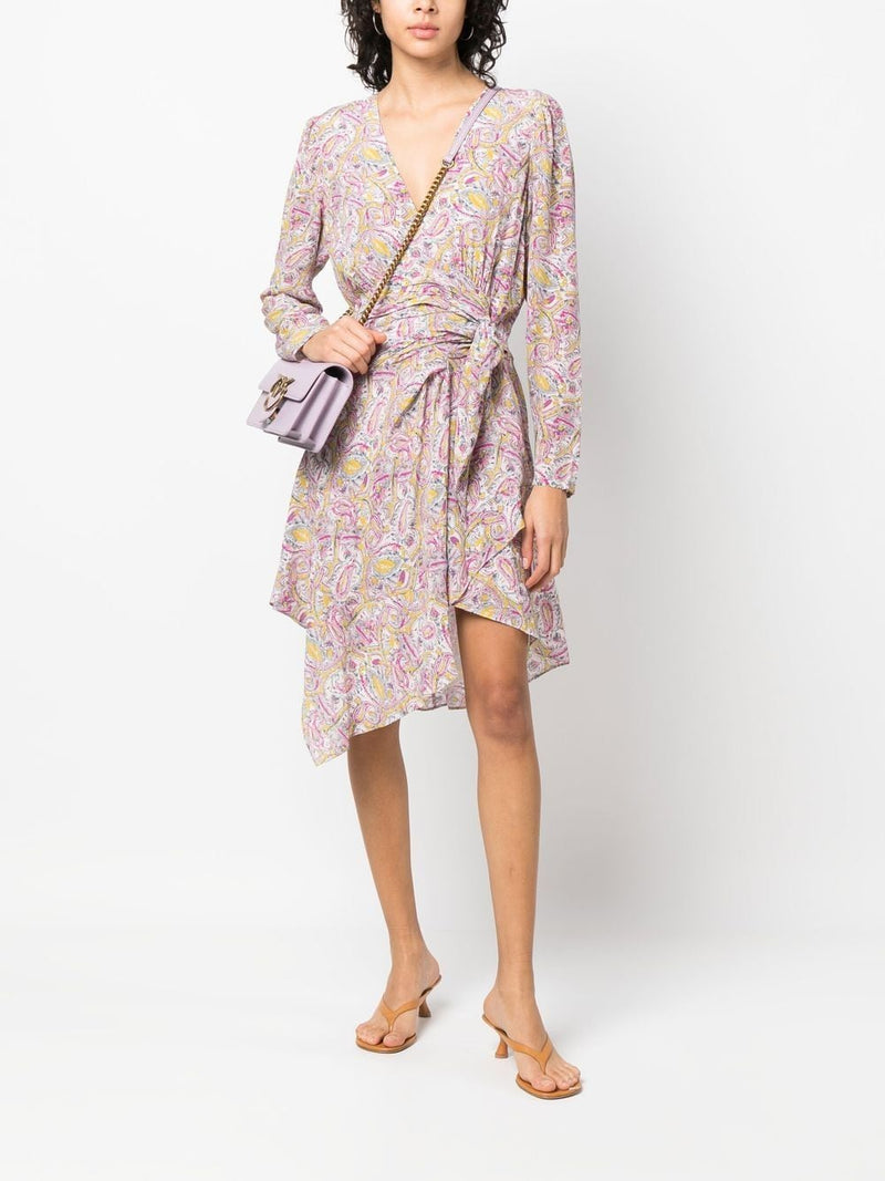 Iro Iro Taro short wrap dress