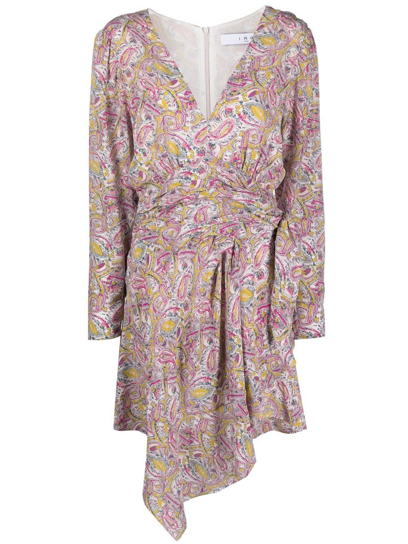 Iro Iro Taro short wrap dress