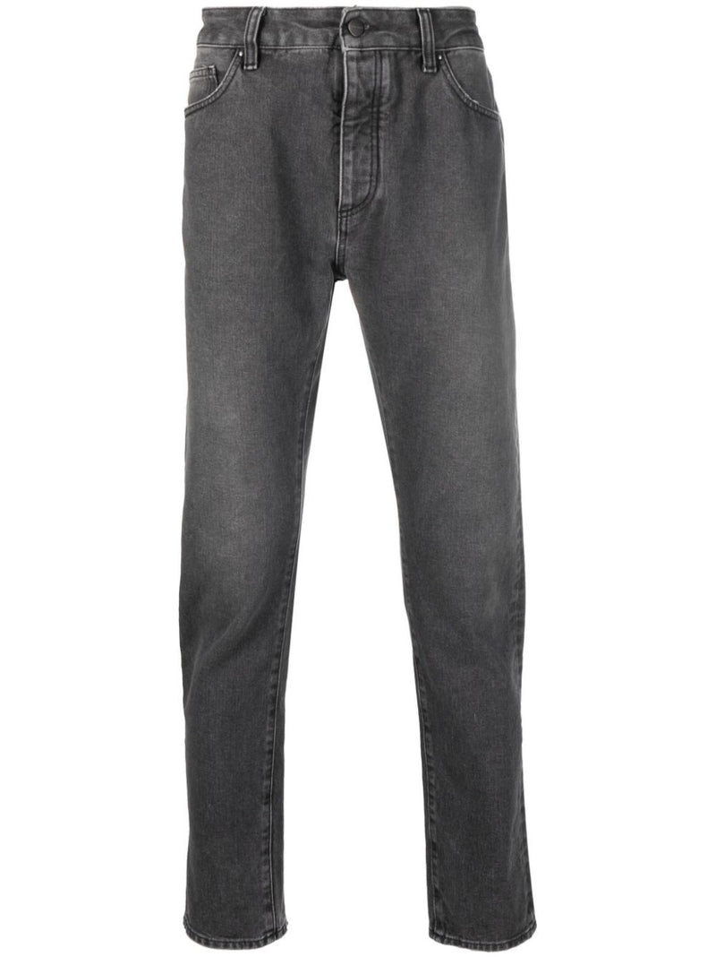 Palm Angels Curved Logo denim jeans | Urbalenti™ NYC