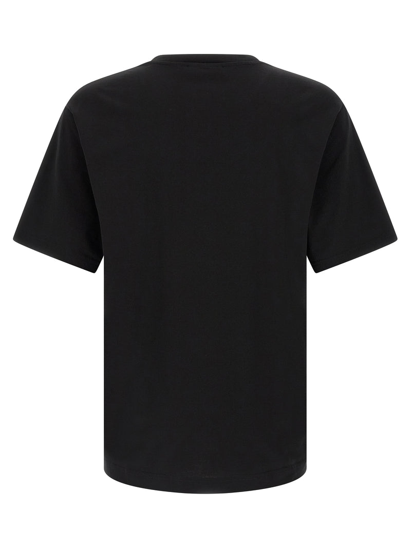 Dolce & Gabbana Black Cotton T-Shirt