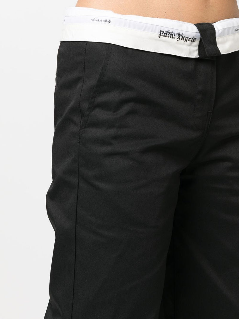 Palm Angels Flare-leg trousers | Urbalenti™ NYC