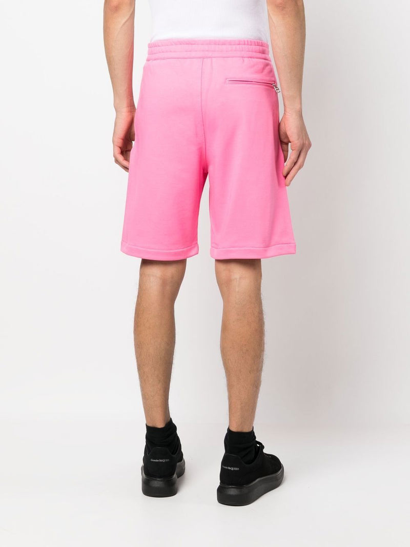 Alexander McQueen Graffiti-print Track Shorts | Urbalenti™ NYC
