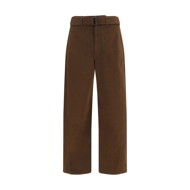 Lemaire Brown Cotton Casual Pants